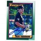 Ricky Tiedemann autograph